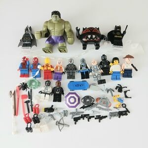 LEGO Mixed Figurines Marvel And Others With Accessories